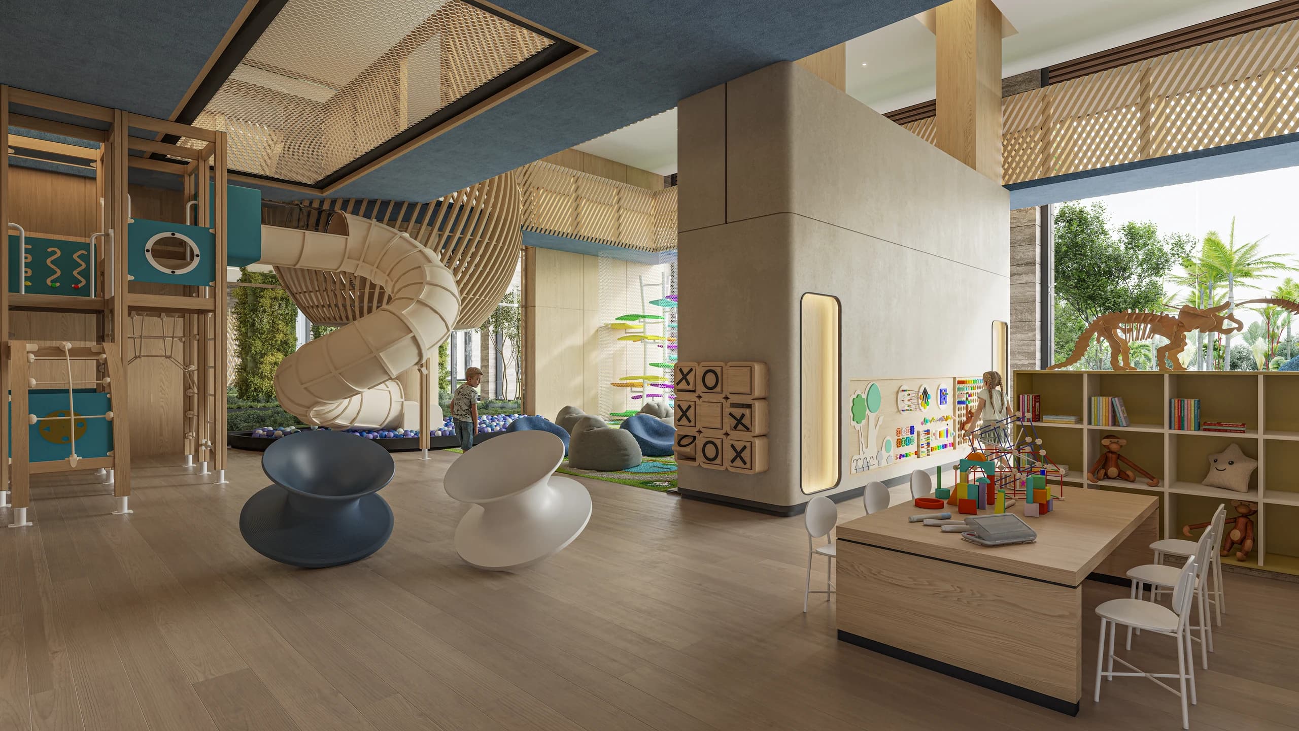 Render oficial de una amenidad de Náutica Residences